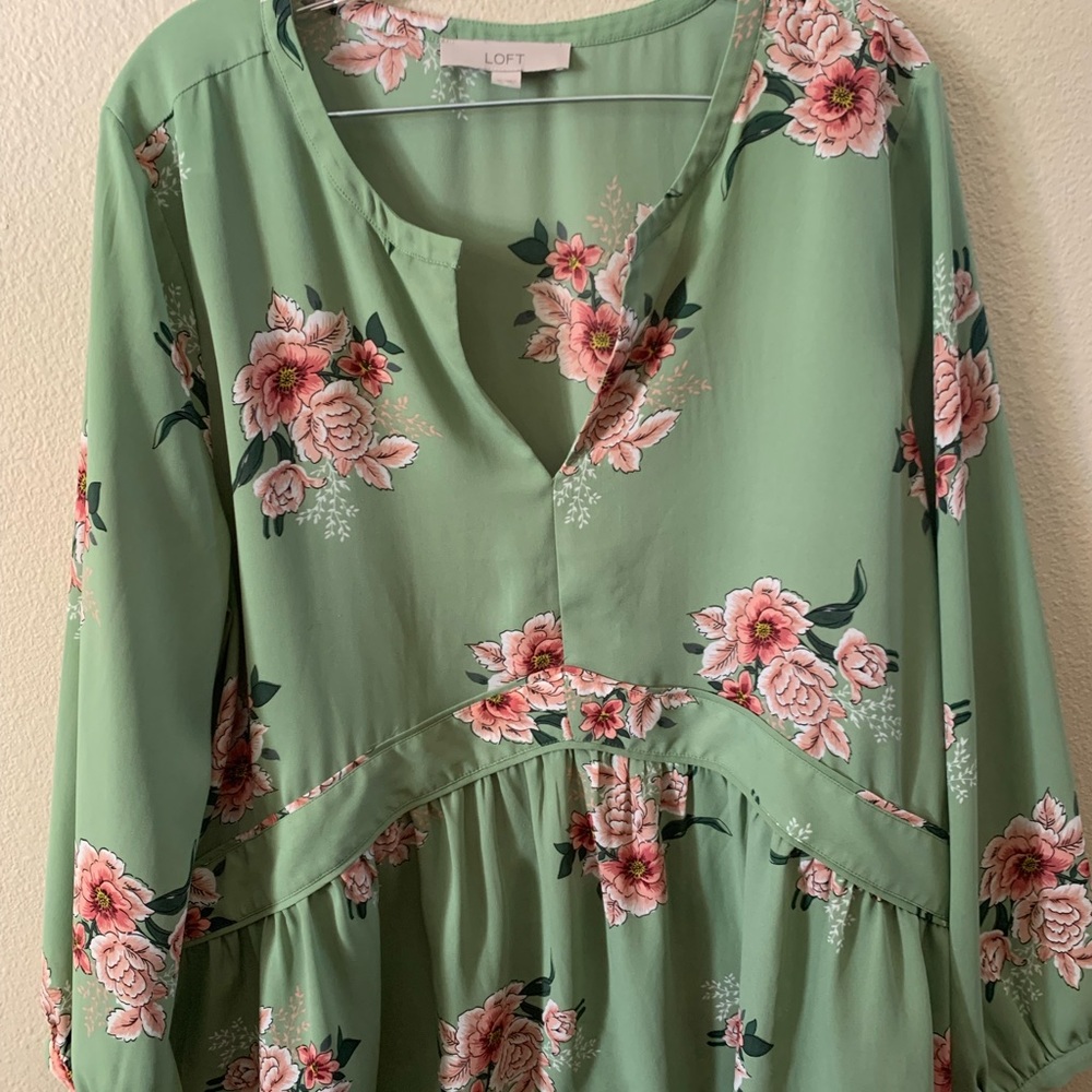Loft floral top